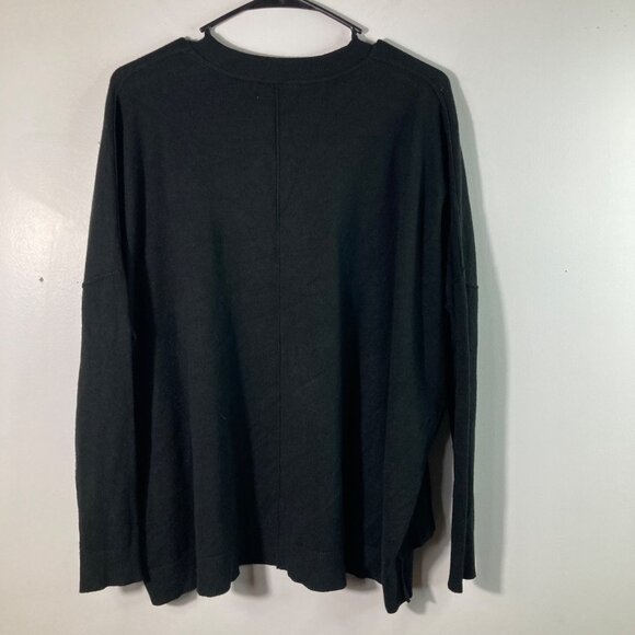 Charlotte Avery Cashmere Blend Sweater Boxy Oversized Black S - Picture 2 of 10